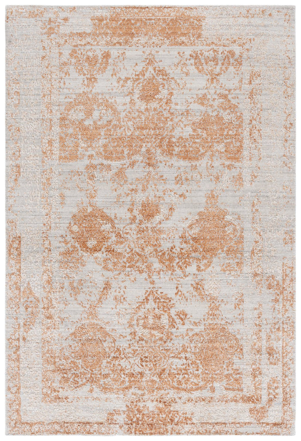 Safavieh Bedford Luxurious Area Rug - Elegant Beige And Gold Design, Perfect For Home Décor And Style Beige ,Rust 60% Viscose,20% Wool,And 20% Cotton Bfd102p-8