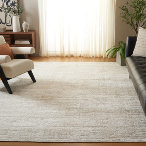 Safavieh Bedford Modern Area Rug - Hand Loomed Artisanal Design For Elegant Living Spaces And Comfort Beige 68% Viscose,20% Cotton,12% Wool Bfd201b-9