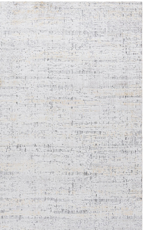 Safavieh Bedford Hand-Loomed 6X9 Grey & Gold Abstract Rug — Low 1/4" Pile, Viscose-Cotton-Wool Blend, Modern Elegance BFD201D-6