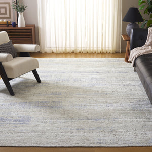 Safavieh Bedford Modern Area Rug - Hand Loomed Artisanal Design For Elegant Living Spaces And Comfort Grey ,Blue 68% Viscose,20% Cotton,12% Wool Bfd201m-9