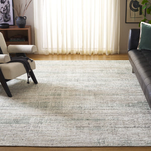 Safavieh Bedford Modern Area Rug - Hand Loomed Artisanal Design For Elegant Living Spaces And Comfort Grey ,Green 68% Viscose,20% Cotton,12% Wool Bfd201y-9