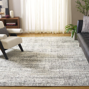 Safavieh Bedford Hand-loomed Area Rug: Modern Elegance And Comfort For Your Living Space, 6x9 Ft Black ,Grey 68% Viscose,20% Cotton,12% Wool Bfd201z-8
