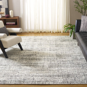Safavieh Bedford Modern Area Rug - Hand Loomed Artisanal Design For Elegant Living Spaces And Comfort Black ,Grey 68% Viscose,20% Cotton,12% Wool Bfd201z-9