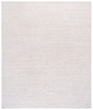 Safavieh Bedford Hand Loomed Neutral Area Rug Low Pile Artisan Wool Blend for Modern Interiors Light Beige 8'-0" x 10'-0" BFD301A-8