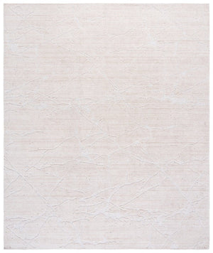 Safavieh Bedford Hand Loomed Neutral Area Rug Low Pile Artisan Wool Blend for Modern Interiors Light Beige 9'-0" x 12'-0" BFD301A-9