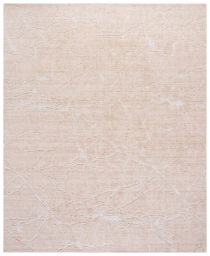 Safavieh Bedford Hand Loomed Neutral Area Rug Low Pile Artisan Wool Blend for Modern Interiors Beige 9'-0" x 12'-0" BFD301B-9