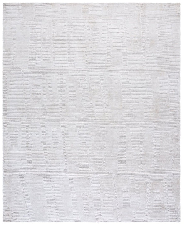 Safavieh Bedford Hand Knotted Ivory Area Rug Soft Wool Blend Neutral Living Room Floor Accent 8' x 10' BFD303A-8