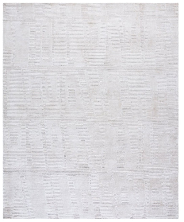 Safavieh Bedford Hand Knotted Ivory Area Rug Soft Wool Blend Neutral Living Room Floor Accent 9' x 12' BFD303A-9