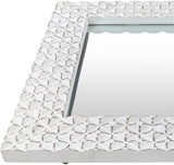 Beluga BGU-001 69"H x 25"W x 2"D Full Length Mirror BGU001-6925  Frame: White Surya