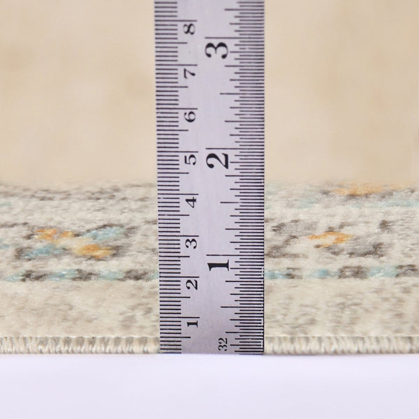 Amer Rugs Bohemian Classic Bordered Area Rug - Stylish Indoor-outdoor Decor With Durable Fast-drying Design Beige Polypropylene Bhm10203