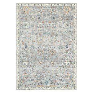 Amer Rugs Bohemian Classic Floral Indoor-outdoor Area Rug – Durable, Chic Design For Any Space, Fast-drying Gray Polypropylene Bhm60203