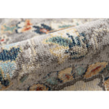 AMER Rugs Bohemian Hialeah BHM-6 Indoor-Outdoor Machine Made Polypropylene Transitional Floral Rug Gray 5'1" x 7'6"