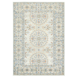 Amer Rugs Bohemian Classic Bordered Area Rug - Stylish Indoor-outdoor Decor With Durable Fast-drying Design Beige Polypropylene Bhm80203