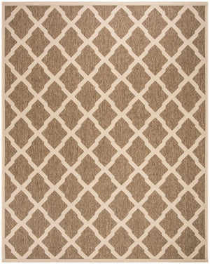 Safavieh Beach House 122 PowerLoomed Indoor / Outdoor Rug Beige / Cream BHS122D-8
