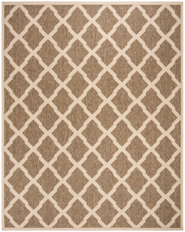Safavieh Beach House 122 PowerLoomed Indoor / Outdoor Rug Beige / Cream BHS122D-8