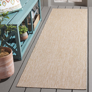 Safavieh Beach House 260b Stylish Runner Rug For Elegant Spaces - Durable, Soft, And Versatile Décor Solution Natural 85% Polypropylene,15% Polyester Bhs260b-5