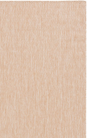 Safavieh Beach House Solid Neutral Low Pile Rug for Large Living Spaces Polypropylene Blend Unfinished 6'-0" x 9'-0" BHS260B-6