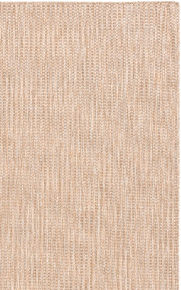 Safavieh Beach House Solid Neutral Low Pile Rug for Large Living Spaces Polypropylene Blend Unfinished 6'-0" x 9'-0" BHS260B-6