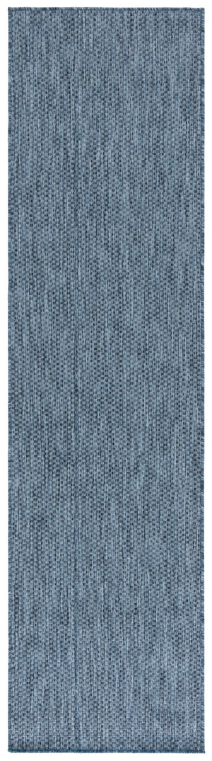 Safavieh Beach House 260b Stylish Runner Rug For Elegant Spaces - Durable, Soft, And Versatile Décor Solution Navy 85% Polypropylene,15% Polyester Bhs260n-8