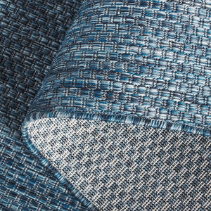 Safavieh Beach House 260b Stylish Runner Rug For Elegant Spaces - Durable, Soft, And Versatile Décor Solution Navy 85% Polypropylene,15% Polyester Bhs260n-8