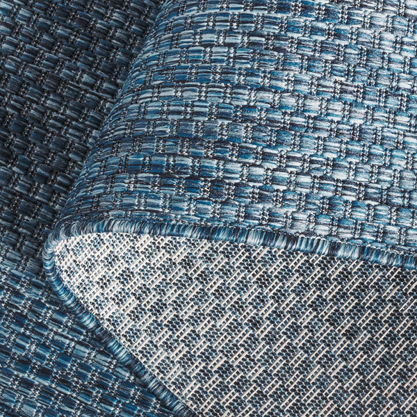 Safavieh Beach House 260b Stylish Runner Rug For Elegant Spaces - Durable, Soft, And Versatile Décor Solution Navy 85% Polypropylene,15% Polyester Bhs260n-8