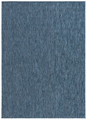 Safavieh Beach House Solid Neutral Low Pile Rug for Large Living Spaces Polypropylene Blend Navy 6'-0" x 9'-0" BHS260N-6