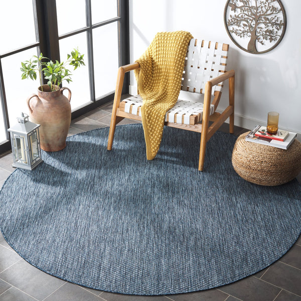 Safavieh Beach House 260b Stylish Runner Rug For Elegant Spaces - Durable, Soft, And Versatile Décor Solution Navy 85% Polypropylene,15% Polyester Bhs260n-8