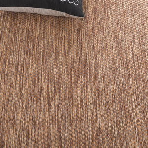 Safavieh Beach House Solid Neutral Low Pile Rug for Large Living Spaces Polypropylene Blend Brown 3'-0" x 5'-0" BHS260T-3
