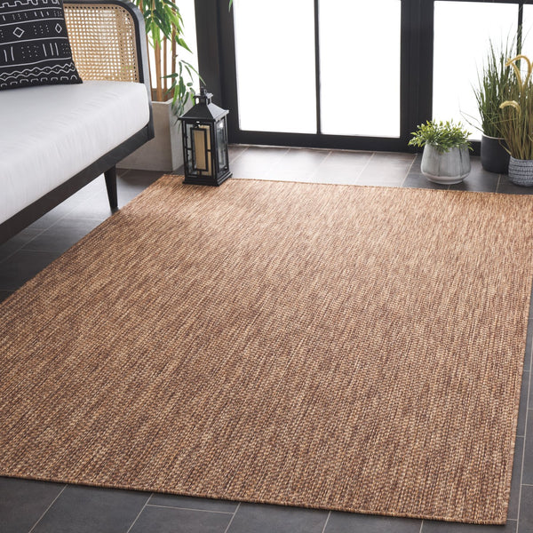 Safavieh Beach House 260b Stylish Runner Rug For Elegant Spaces - Durable, Soft, And Versatile Décor Solution Brown 85% Polypropylene,15% Polyester Bhs260t-8
