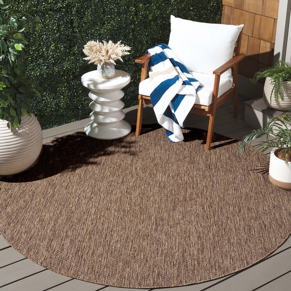 Safavieh Beach House 260b Stylish Runner Rug For Elegant Spaces - Durable, Soft, And Versatile Décor Solution Brown 85% Polypropylene,15% Polyester Bhs260t-8