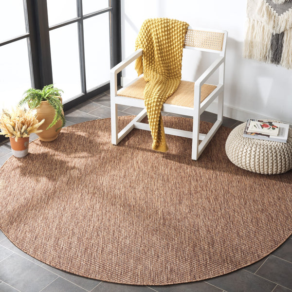 Safavieh Beach House 260b Stylish Runner Rug For Elegant Spaces - Durable, Soft, And Versatile Décor Solution Brown 85% Polypropylene,15% Polyester Bhs260t-8