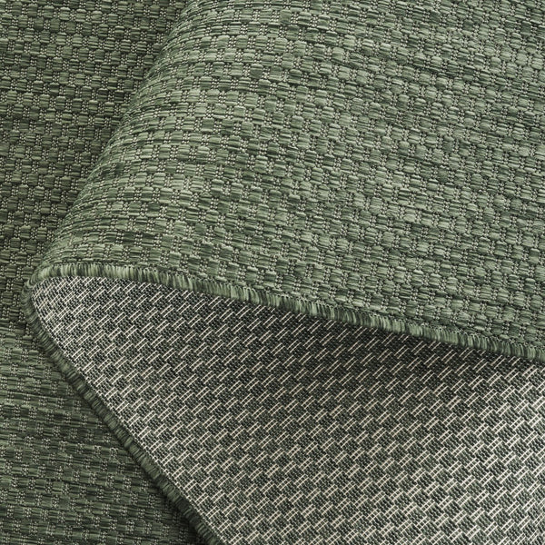 Safavieh Beach House 260b Stylish Runner Rug For Elegant Spaces - Durable, Soft, And Versatile Décor Solution Green 85% Polypropylene,15% Polyester Bhs260y-5