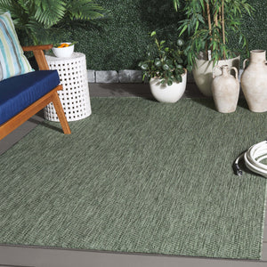 Safavieh Beach House 260b Stylish Runner Rug For Elegant Spaces - Durable, Soft, And Versatile Décor Solution Green 85% Polypropylene,15% Polyester Bhs260y-5