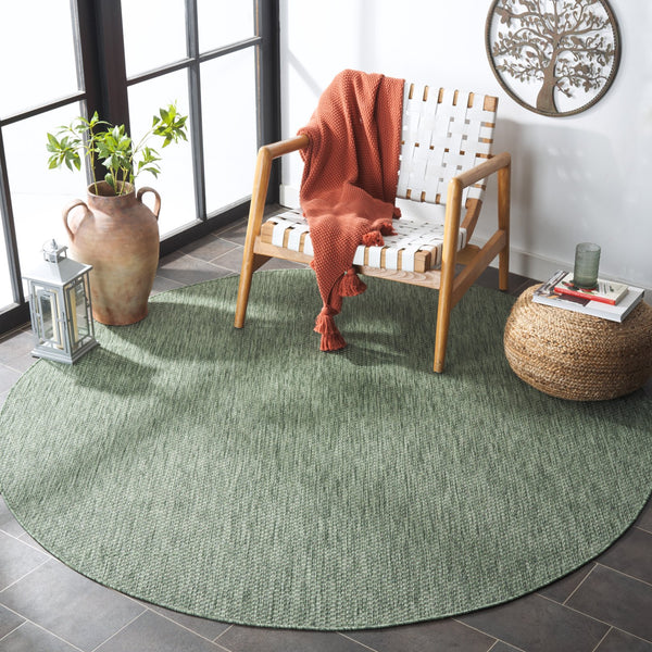 Safavieh Beach House 260b Stylish Runner Rug For Elegant Spaces - Durable, Soft, And Versatile Décor Solution Green 85% Polypropylene,15% Polyester Bhs260y-5