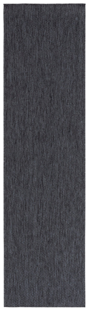 Safavieh Beach House 260b Stylish Runner Rug For Elegant Spaces - Durable, Soft, And Versatile Décor Solution Black 85% Polypropylene,15% Polyester Bhs260z-5