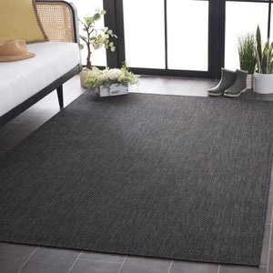 Safavieh Beach House 260b Stylish Runner Rug For Elegant Spaces - Durable, Soft, And Versatile Décor Solution Black 85% Polypropylene,15% Polyester Bhs260z-5