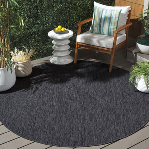 Safavieh Beach House 260b Stylish Runner Rug For Elegant Spaces - Durable, Soft, And Versatile Décor Solution Black 85% Polypropylene,15% Polyester Bhs260z-5