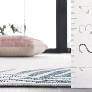 Safavieh Beach House 262b Luxurious Beige/Brown Area Rug – Perfect For Coastal Décor & Comfort Style Blue ,Ivory 85% Polypropylene,15% Polyester Bhs262m-9