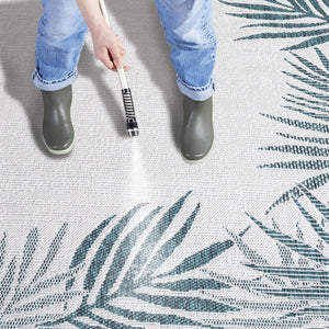 Safavieh Beach House 262b Luxurious Beige/Brown Area Rug – Perfect For Coastal Décor & Comfort Style Blue ,Ivory 85% Polypropylene,15% Polyester Bhs262m-9