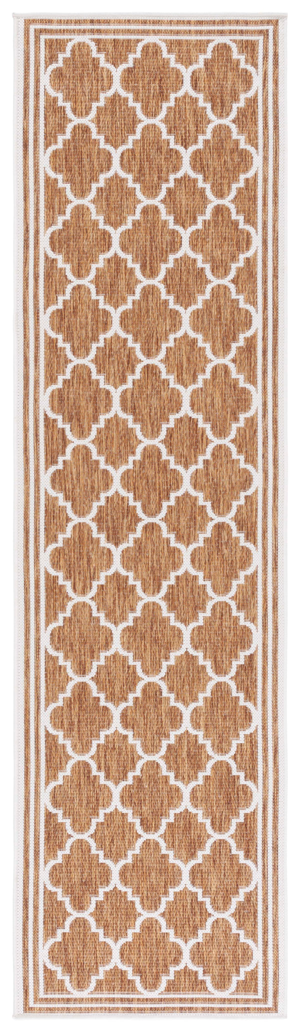 Safavieh Beach House Stylish Area Rug For Modern Decor, Durable Polypropylene & Polyester Blend, Large Size Brown ,Ivory 85% Polypropylene,15% Polyester Bhs266t-26