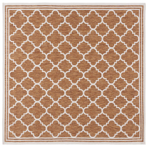 Safavieh Beach House Stylish Area Rug For Modern Decor, Durable Polypropylene & Polyester Blend, Large Size Brown ,Ivory 85% Polypropylene,15% Polyester Bhs266t-26