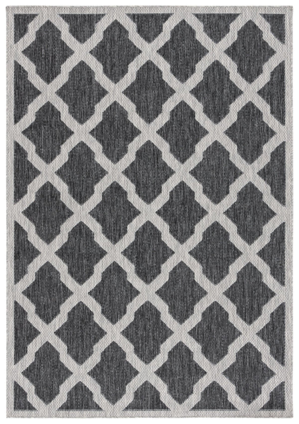 Safavieh Beach House Durable Polypropylene Runner Rug In Stylish Grey For Elegant Home Decor And Comfort Charcoal ,Grey 85% Polypropylene,15% Polyester Bhs268h-7r