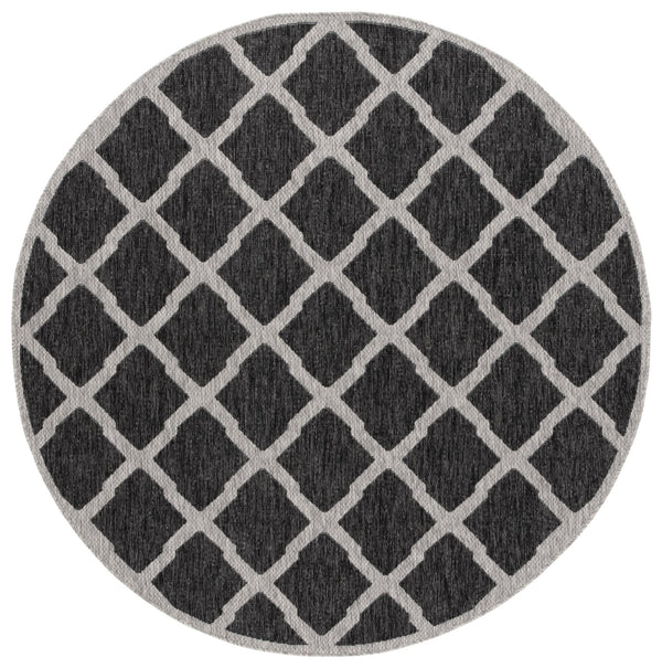 Safavieh Beach House Durable Polypropylene Runner Rug In Stylish Grey For Elegant Home Decor And Comfort Charcoal ,Grey 85% Polypropylene,15% Polyester Bhs268h-7r
