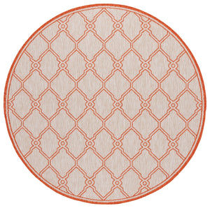 Safavieh Beach House 270b Stylish Runner Rug - Durable Polypropylene Blend For A Cozy Coastal Vibe Beige ,Orange 85% Polypropylene,15% Polyester Bhs270b-7r