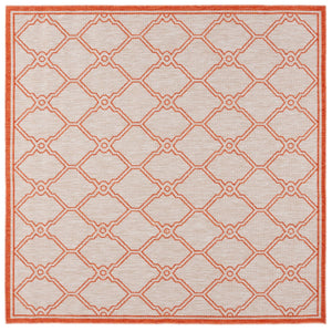 Safavieh Beach House 270b Stylish Runner Rug - Durable Polypropylene Blend For A Cozy Coastal Vibe Beige ,Orange 85% Polypropylene,15% Polyester Bhs270b-7r