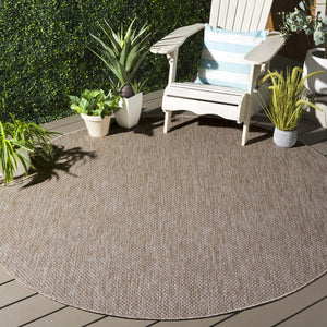 Safavieh Beach House 272b Chic Area Rug - Durable Polypropylene Blend For Stylish Home Décor And Comfort Beige 85% Polypropylene,15% Polyester Bhs272b-7sq