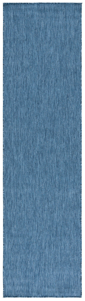Safavieh Beach House 274m Indoor/Outdoor Area Rug - Stylish, Durable, And Perfect For Coastal Décor Spaces Blue 85% Polypropylene,15% Polyester Bhs274m-7sq