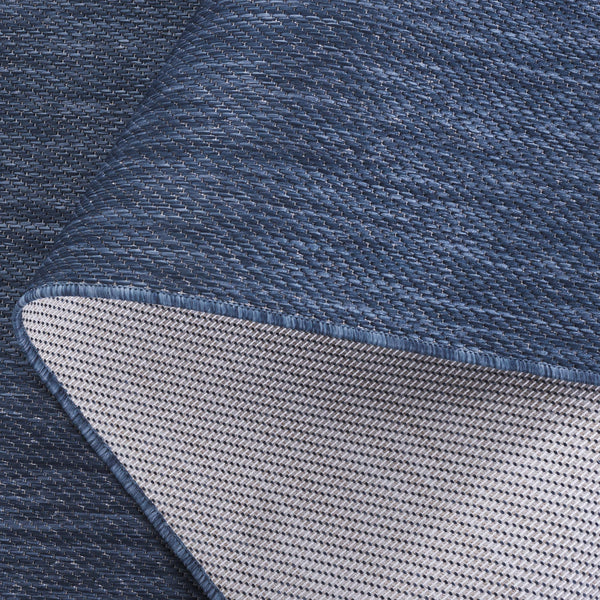 Safavieh Beach House 274m Indoor/Outdoor Area Rug - Stylish, Durable, And Perfect For Coastal Décor Spaces Blue 85% Polypropylene,15% Polyester Bhs274m-7sq