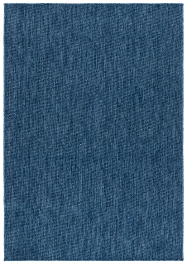 Safavieh Beach House 274m Indoor/Outdoor Area Rug - Stylish, Durable, And Perfect For Coastal Décor Spaces Blue 85% Polypropylene,15% Polyester Bhs274m-7sq