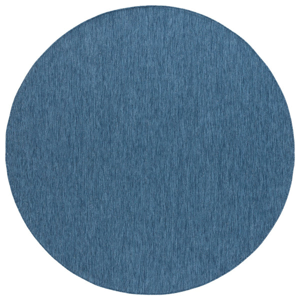 Safavieh Beach House 274m Indoor/Outdoor Area Rug - Stylish, Durable, And Perfect For Coastal Décor Spaces Blue 85% Polypropylene,15% Polyester Bhs274m-7sq